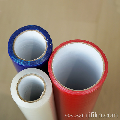 Película protectora de bobinas y láminas de aluminio